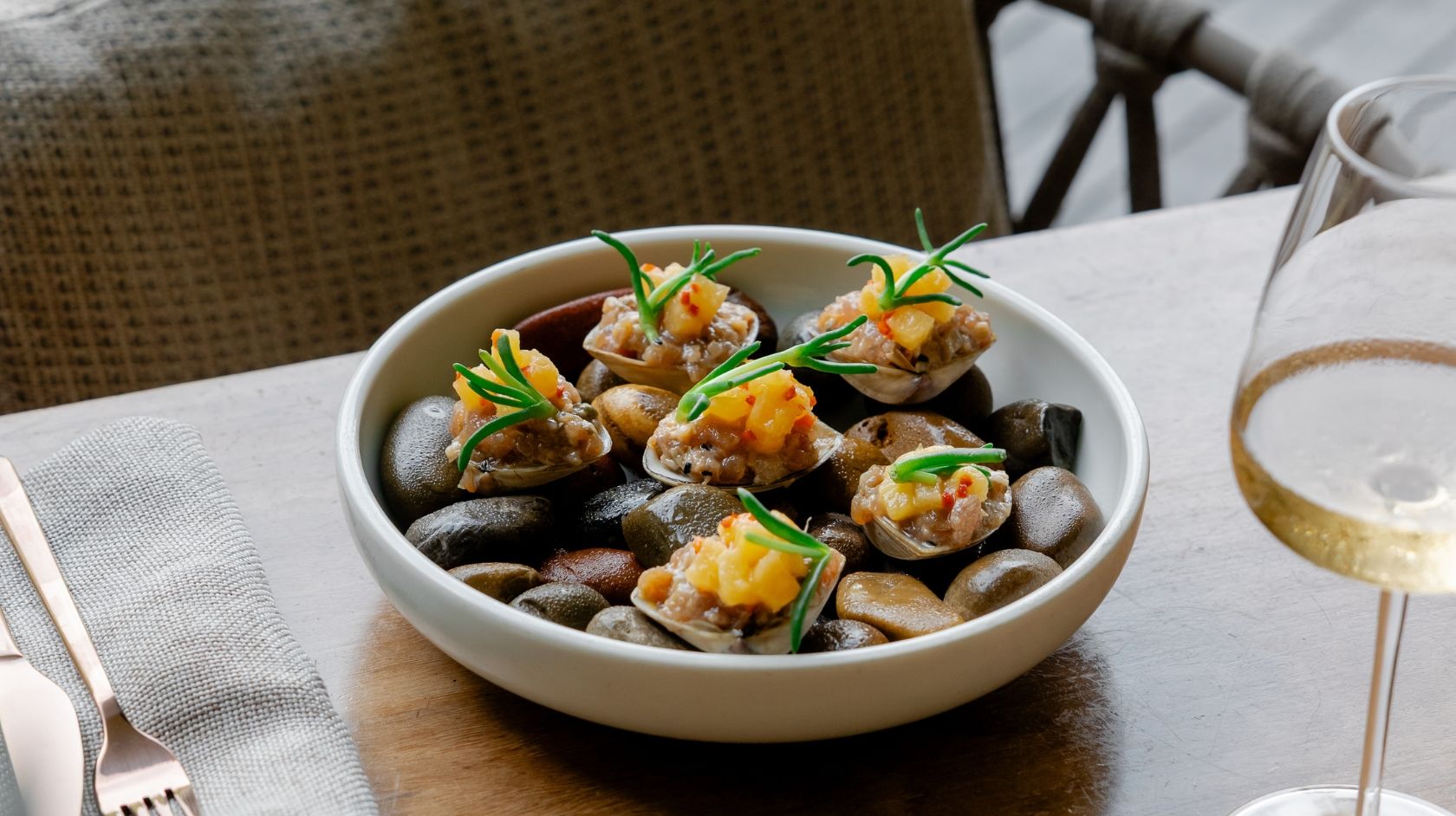 A Bowl Of Food